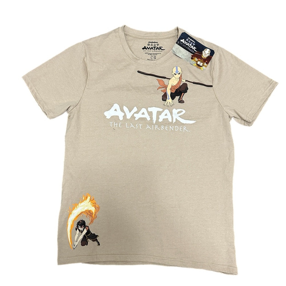 Nickelodeon Tan Avatar The Last Airbender T-Shirt